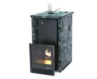Печь для бани ИзиСтим Сочи М2 Premium в трехстор. кожухе из пироксенита бок.вход справа открыт. верх печь для бани изистим сочи м2 premium в трехстор. кожухе из пироксенита бок.вход справа открыт. верх