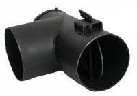 Переходник дымохода для котла Сибирь 15-20-30 кВт d-150 90гр. (круглый/круглый)  переходник дымохода для котла сибирь 15-20-30 квт d-150 90гр. (круглый/круглый)