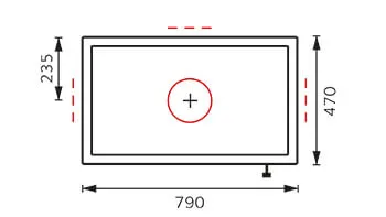 Печь-камин TULIKIVI HENKA NOBILE 1840 мм печь-камин tulikivi henka nobile 1840 мм
