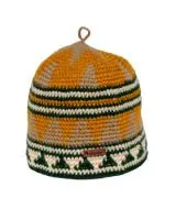 шапка для бани woodson viking вязанная орнамент без косичек (жёлтый)