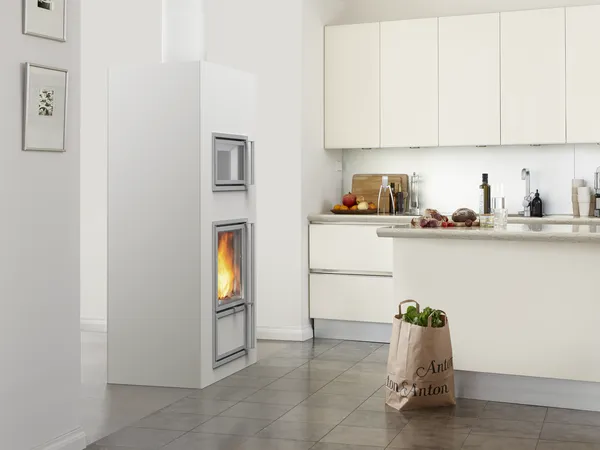 Печь-камин TULIKIVI MUSTIO h1800 мм печь-камин tulikivi mustio h1800 мм