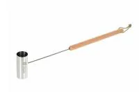 Ковш из нержавеющей стали 0,23л 69 см с деревянной ручкой Банные штучки ковш из нержавеющей стали 0,23л 69 см с деревянной ручкой банные штучки