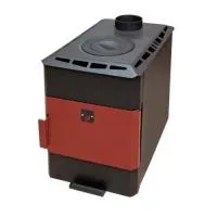 Печь отопительная Термофор Варна 100Ч с варочной поверхностью печь отопительная термофор варна 100ч с варочной поверхностью