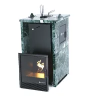 Печь для бани ИзиСтим Сочи М2 Premium в трехстор. кожухе из змеевика закр. верх (вх.с тыл.стор) печь для бани изистим сочи м2 premium в трехстор. кожухе из змеевика закр. верх (вх.с тыл.стор)