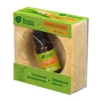 Ароманабор для бани и сауны (эфирное масло Эвкалипт 15мл + соляной испаритель) Банные штучки ароманабор для бани и сауны (эфирное масло эвкалипт 15мл + соляной испаритель) банные штучки