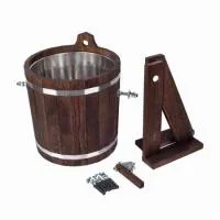 Обливное устройство 12л с нержавеющей вставкой Woodson дуб темный обливное устройство 12л с нержавеющей вставкой woodson дуб темный