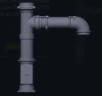 Комплект подключения дымохода GFS ЗК 25/30, Гром 30 ф150 комплект подключения дымохода gfs зк 25/30, гром 30 ф150