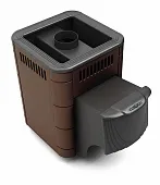 Печь для бани ТМФ Оса Carbon дверца антрацит шоколад печь для бани тмф оса carbon дверца антрацит шоколад