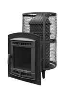 Печь для бани ПроМеталл Атмосфера XL сетка нерж. со стеклом печь для бани прометалл атмосфера xl сетка нерж. со стеклом