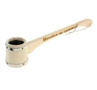 Черпак "Емеля" 0,25л с нержавеющей вставкой "Потейте на здоровье", Банный Эксперт черпак "емеля" 0,25л с нержавеющей вставкой "потейте на здоровье", банный эксперт