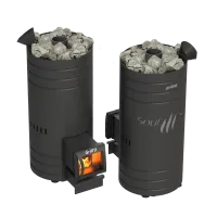 Печь для бани Grill'D Bochka 160 Long black* печь для бани grill'd bochka 160 long black*