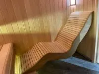 Полок анатомический левый ширина 750мм Автор Бани полок анатомический левый ширина 750мм автор бани