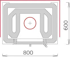 Печь-камин TULIKIVI MUSTIO h2100 мм печь-камин tulikivi mustio h2100 мм