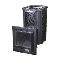 Печь для бани Сталь-Мастер HARD 20L Хохлома Панорама печь для бани сталь-мастер hard 20l хохлома панорама