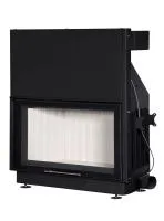 Топка каминная Вега 1000 К, патрубок ф250, ЭкоКамин  топка каминная вега 1000 к, патрубок ф250, экокамин