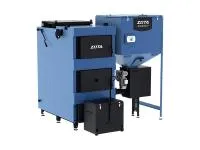 Котел ZOTA MAXIMA 300 (два шнека) бункер 3000л комбинированный котел zota maxima 300 (два шнека) бункер 3000л комбинированный