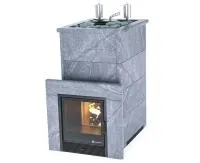 Печь для ком. бани ИзиСтим Геленджик К Premium (AISI 321) 4х стор. кожухе из талькохлорита откр.верх печь для ком. бани изистим геленджик к premium (aisi 321) 4х стор. кожухе из талькохлорита откр.верх