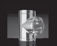 Тройник Craft 90° утепленный нержавеющий (304/0,8/304/0,5) ф120/220, по воде тройник craft 90° утепленный нержавеющий (304/0,8/304/0,5) ф120/220, по воде