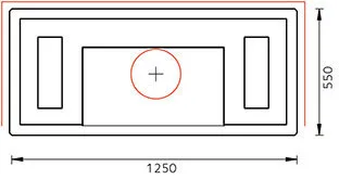 Печь-камин TULIKIVI SARAMO TRIO GRAFIA 1800 мм  печь-камин tulikivi saramo trio grafia 1800 мм