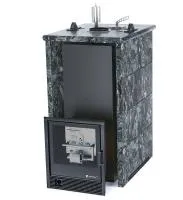 Печь для бани ИзиСтим Геленджик Premium в трехстор. кожухе из пироксенита с САБК-50, AISI430 печь для бани изистим геленджик premium в трехстор. кожухе из пироксенита с сабк-50, aisi430