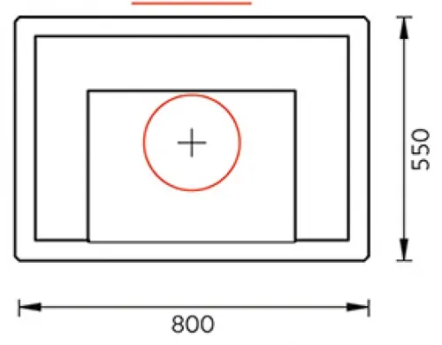 Печь-камин TULIKIVI RAITA S GRAFIA 2100 мм  печь-камин tulikivi raita s grafia 2100 мм