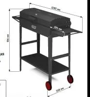 Гриль-мангал, кедр стальной гриль-мангал, кедр стальной