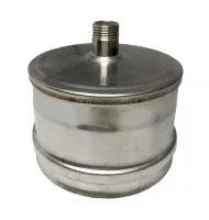 Заглушка Craft М внешняя с конденсатоотводом нержавеющая (316/0,5) ф200 заглушка craft м внешняя с конденсатоотводом нержавеющая (316/0,5) ф200