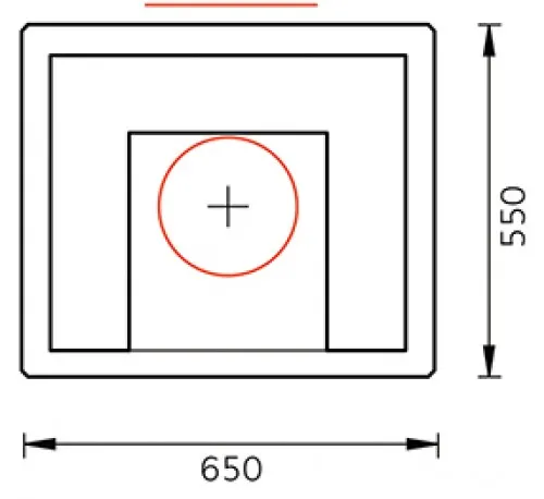 Печь-камин TULIKIVI KOLI S NOBILE 2100 мм  печь-камин tulikivi koli s nobile 2100 мм