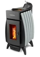 Печь отопительно-варочная ТМФ Огонь-батарея 5 дровяная антрацит-серый металлик печь отопительно-варочная тмф огонь-батарея 5 дровяная антрацит-серый металлик