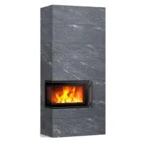 Печь-камин TULIKIVI PETRO UNICA 2100 мм  печь-камин tulikivi petro unica 2100 мм