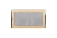 Решетка вентиляционная 110*300 мм, золото, Fireway  решетка вентиляционная 110*300 мм, золото, fireway