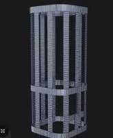 Сетка на трубу GFS Гром 40П2 (300*300*700) сетка на трубу gfs гром 40п2 (300*300*700)