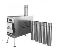 Печь портативная INTENT 2.0 универсальная дровяная для мобильной бани Морж печь портативная intent 2.0 универсальная дровяная для мобильной бани морж