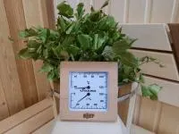 Термометр с гигрометром Банная станция Квадрат канадский кедр, TH-11R, 212F, Банный Эксперт термометр с гигрометром банная станция квадрат канадский кедр, th-11r, 212f, банный эксперт