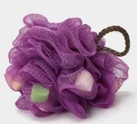 мочалка для тела "карнавал"с поролоном, микс, доляна