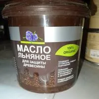 Масло льняное для защиты древесины 1 л. масло льняное для защиты древесины 1 л.