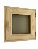 Форточка для бани деревянная 0,4х0,4 м стекло бронза, ольха, Woodson форточка для бани деревянная 0,4х0,4 м стекло бронза, ольха, woodson