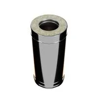 Дымоход Craft утепленный нержавеющий (316/0,8/304/0,5) ф150/250 L=0,5м по воде черный Cerablanket дымоход craft утепленный нержавеющий (316/0,8/304/0,5) ф150/250 l=0,5м по воде черный cerablanket