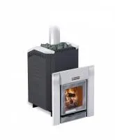 печь для бани ермак 24 премиум чугун, антрацит