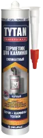Герметик TYTAN Professional силикатный +1500° С для каминов черный 280мл герметик tytan professional силикатный +1500° с для каминов черный 280мл