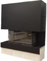 Топка каминная ASTOV 1200 три стекла, футеровка 3Д, патрубок ф250 топка каминная astov 1200 три стекла, футеровка 3д, патрубок ф250