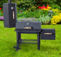 Смокер-Гриль Сибирь для дачи (с коптильней) смокер-гриль сибирь для дачи (с коптильней)