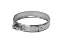 Хомут Феррум обжимной нерж.(430/0,5 мм), ф197 хомут феррум обжимной нерж.(430/0,5 мм), ф197