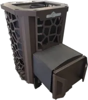 Печь для бани Сталь-Мастер HARD 14М БЕЗ ДВЕРКИ закр каменка дровяная печь для бани сталь-мастер hard 14м без дверки закр каменка дровяная