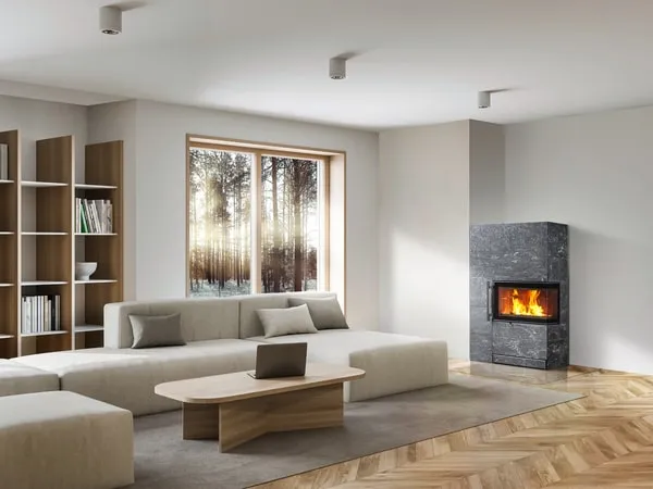 Печь-камин TULIKIVI PETRO NOBILE 1500 мм  печь-камин tulikivi petro nobile 1500 мм