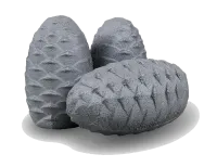 Камень для бани GFS "Шишка" чугунная (4шт) камень для бани gfs "шишка" чугунная (4шт)