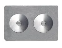 Плита чугунная П2-7А  двухконфорочная, 512*340*15 мм, Рубцовск плита чугунная п2-7а  двухконфорочная, 512*340*15 мм, рубцовск