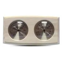 Станция банная Sawo 271-THA, термометр с гигрометром, осина, 225*140 мм станция банная sawo 271-tha, термометр с гигрометром, осина, 225*140 мм