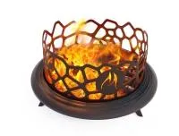 Очаг ТМФ Неандерталь Лайт, антрацит очаг тмф неандерталь лайт, антрацит