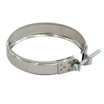 Хомут Феррум обжимной нерж.(430/0,5 мм), ф120 хомут феррум обжимной нерж.(430/0,5 мм), ф120